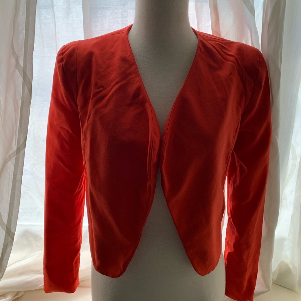 Red blazer